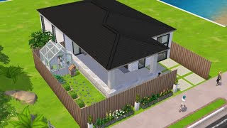 White Bungalow Family Home House Tour The Sims Mobile Pochita