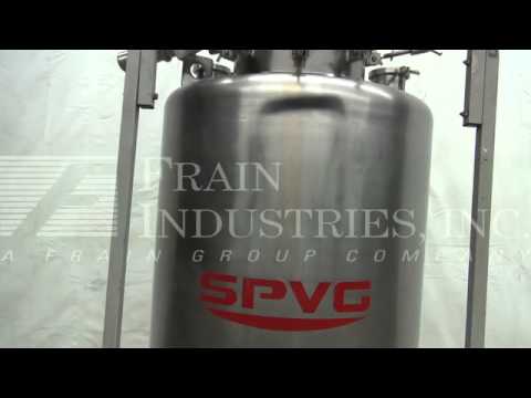 Northland Stainless Steel Inc, 250 gallon, , jacketed, vacuum mixing tank