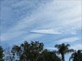 Hole Punch Cloud Time Lapse Over Florida