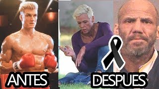 ANTES Y DESPUES 2018 - Peliculas de Rocky 1,2,3,4,5 y 6 Han MUERTO estos actores y tu no lo sabias.