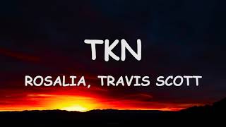 ROSALIA, Travis Scott - TKN (Lyrics / Letra)