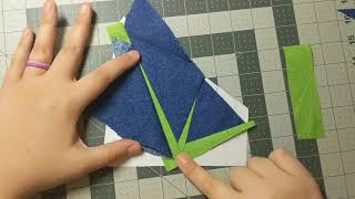 Paper Piecing with the Atomic Starburst Quilt Pattern