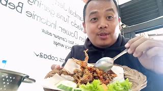 Review Makanan Bebek Belur Cambel Cobek