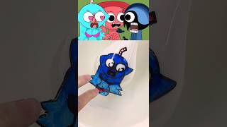 I Drew Sprunki Retake - Aqua But New Sus Mod With Water Painting Pen