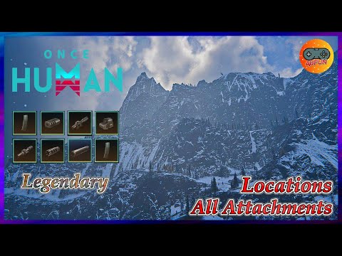 Once Human The Way of Winter Map Ember Strand All Legendary Attachments