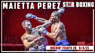 Rockin' Fights 39: Louis Maietta vs Perez Aughtry