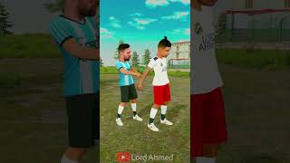 When Ronaldo Trusted Messi 😂 Freefire Animation #Shorts