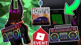 How to Get Rick's Boom Box in Vehicle Simulator (Roblox Ready Player Two Event 2