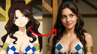 Every Fairy Tail Member In Real Life The Legendary Guild