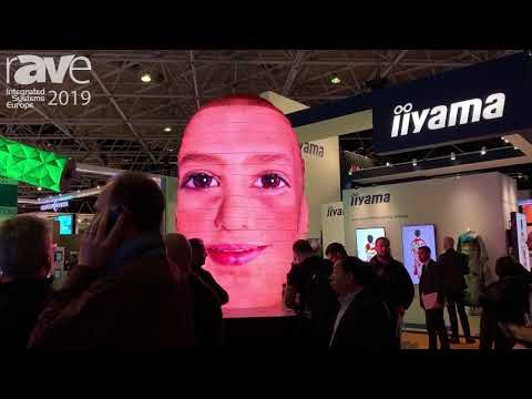 ISE 2019: LEDECA Features Always Bright Sculpture Made for Faces and Outdoor Use