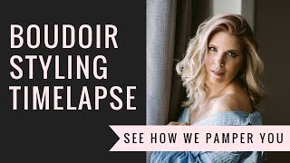 Timelapse Of Hair And Makeup For Boudoir Session