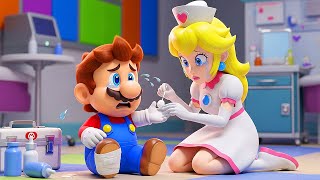 Mario Sick, Please Dont Give Up, Princess Peach Save Me Super Mario Odyssey Story