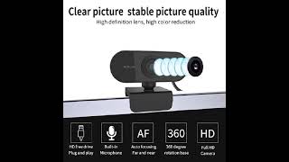 Webcam 1080P Full Hd Web Camera With Microphone Usb Plug Web Cam For Pc Computer Mac Laptop