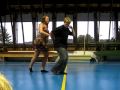 Megan and Steve do the Salsa