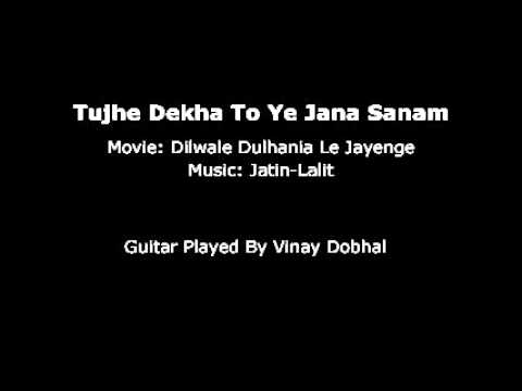 Tujhe Dekha To Ye Jana Sanam - Guitar Instrumental