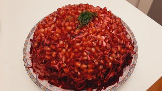 Şuba Salatı Salatası Tarifi.cuğundur Salatı Hazırlanması