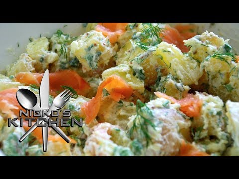PRAWN POTATO SALAD - VIDEO RECIPE