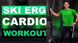 Skierg Cardiovascular Interval Workout Concept 2 Ski Erg Interval Workout