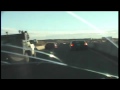Kamionem naboural policejní vůz - Nehody videa