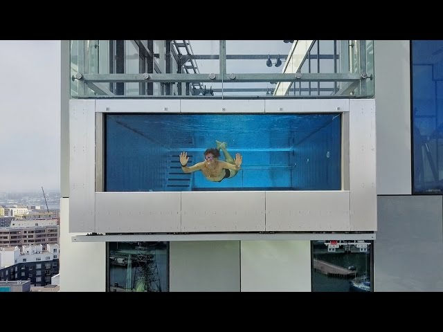 The Swimming Pool That Gives You Instant Vertigo - Video