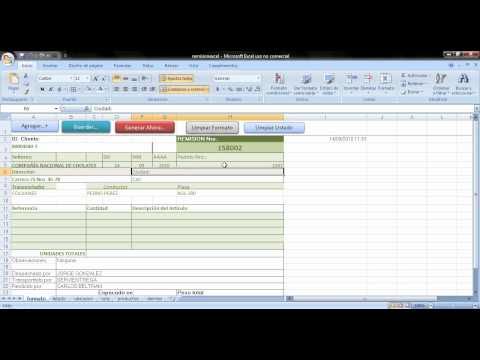 formato de remisiones en excel