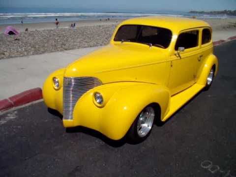 Check out this 1936 Chevy 2 door sedan shot along the 101 Coast Highway at