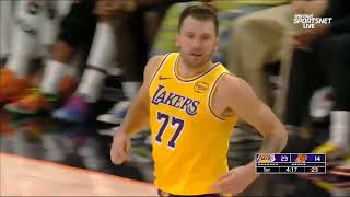 Luka Doncic 22 Pts Mi-Temps Highlights Contre Phoenix Suns Pré-Saison - Il Samuse Déjà