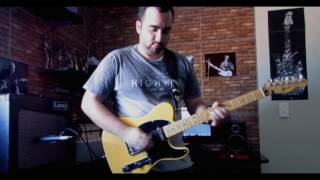 Laney Cub 12R Clean Fender Telecaster Mim - Júnior Ferreira