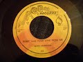 Bobby Marchan - Don't Take Your Love From Me - Rare Mid 50's R&B