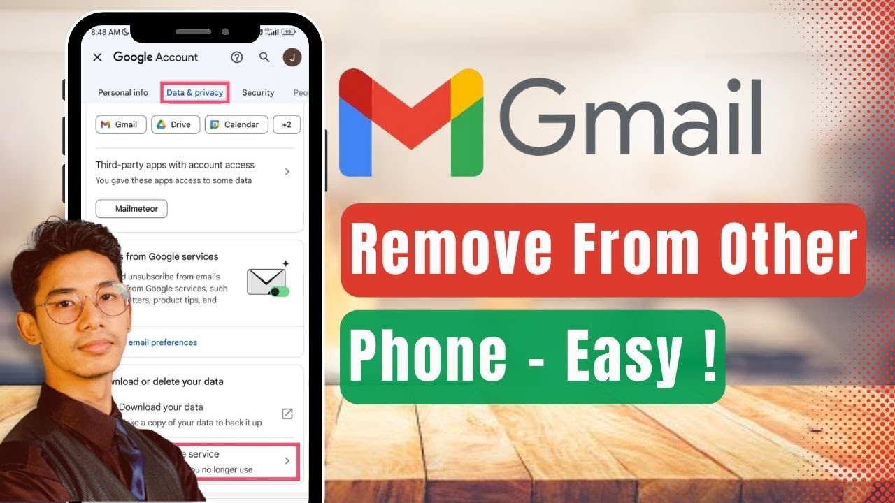 How to Remove Gmail Account from Other Phone ! How to Remove Gmail Account from Other Phone !