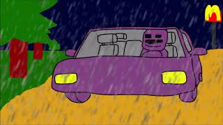 fnaf 6 - william afton drunk-drives home from mcdonalds music extended