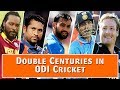 Double Centuries in ODI Cricket | 3 Indians are in List | Rohit Sharma scored Two Double Centuries