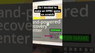 Check Out My Hprc Game On Scratch