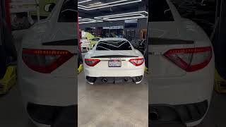 Urutu X Pipe Vs Stock Exhaust - Maserati Granturismo Mc - Revs