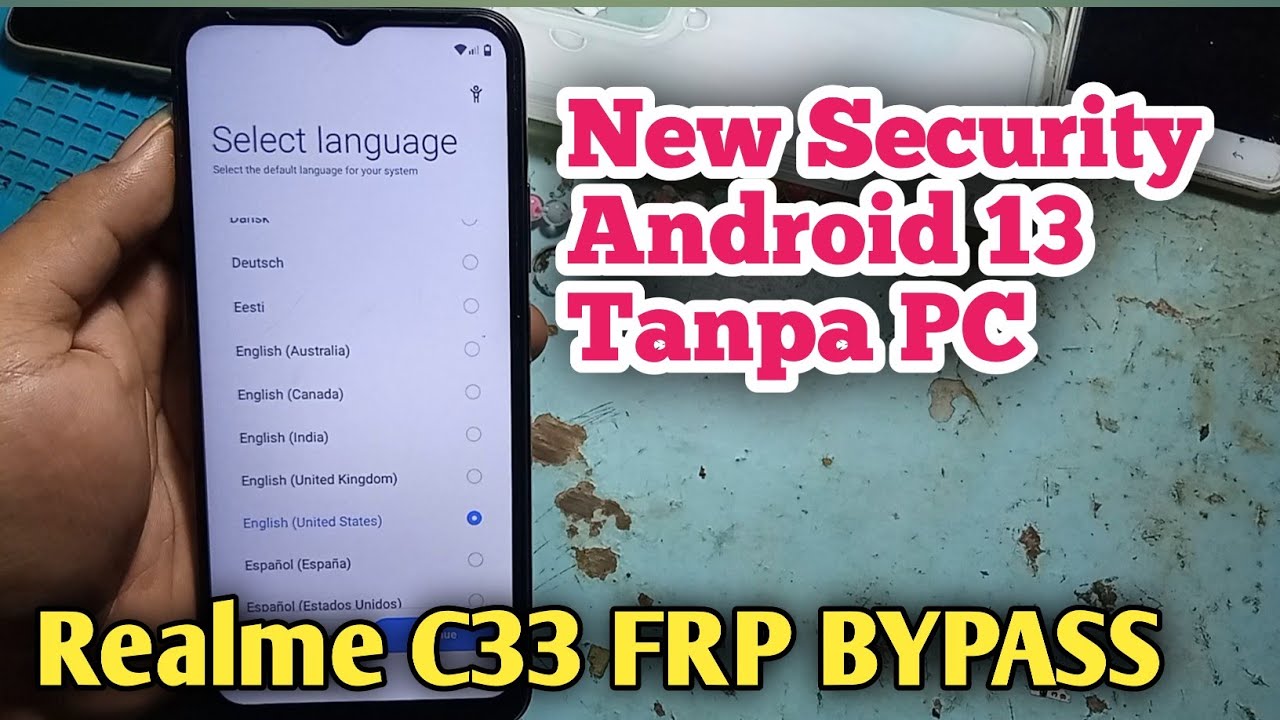 Realme c33 frp bypass android 13 Realme c33 frp bypass android 13