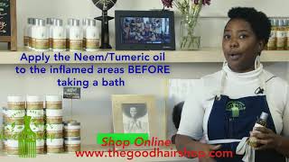 Powerful effects of Neem & Tumeric Oil