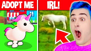Real Or Fake? Real Life Adopt Me Mythical Pets Revealed Realistic Pets Irl Jeffo Roblox