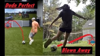 Recreating Dude Perfect's Real Life Trick Shots | Blown Away