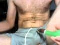 Big Green Knife and navel foreplay (43-1)