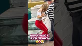 She Cant Sit In His Lap, Watch What Happenedtom Mime