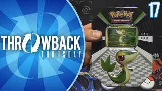 Opening a Snivy Tin of Black and White Era Pokemon Cards! | Throwback Thursday #17
