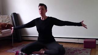 Restorative Yoga - a Short Practice for Stress Relief 30 mins