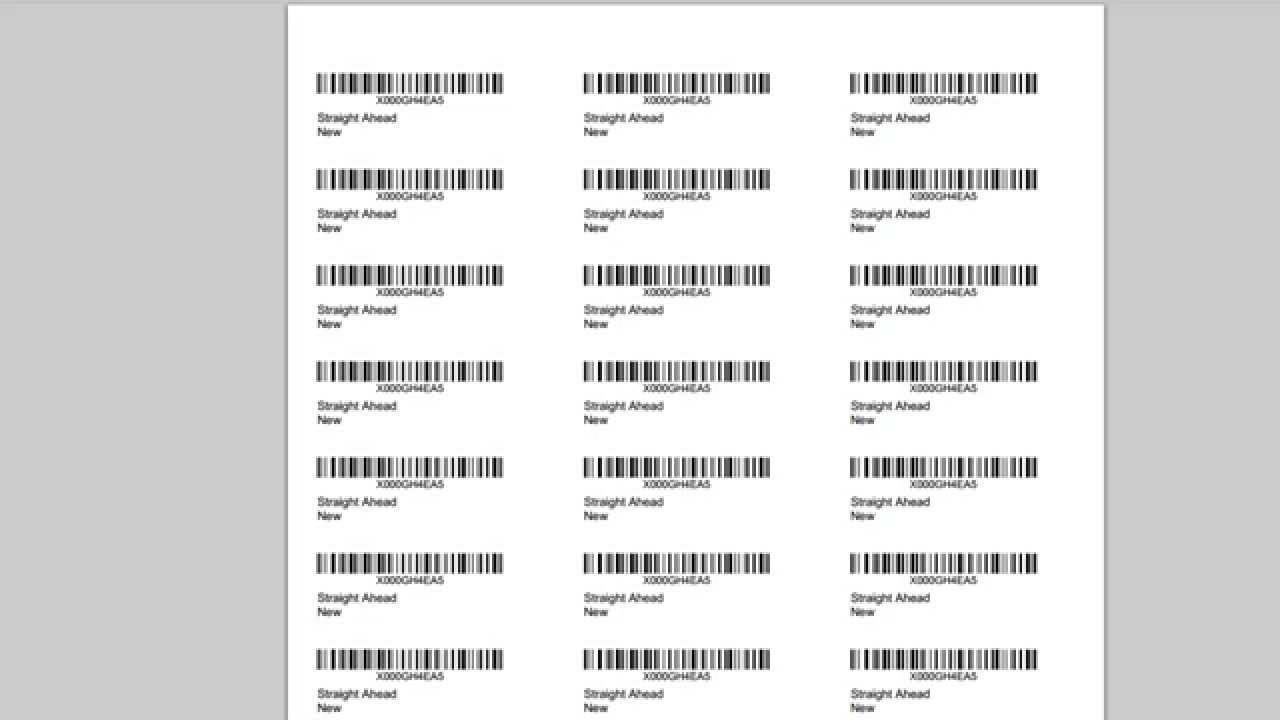 sku barcode maker