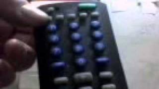 universal TV remote control program- programar control remoto TV universal RM-V301