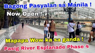 Wow Bagong Pasyalan Mala Venice Pasig River Esplanade Phase 4 Madaanan Na Part 2 Oct 20 2025
