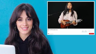 Camila Cabello Watches Fan S On Youtube Glamour Camila Cabello Watches Fan S On Youtube Glamour