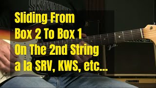 Box 2 To Box 1 Using String 2 Blues Soloing Lesson
