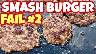 Fail #2 😔 What NOT To Do When Making Smashburger On A Blackstone Griddle - Smash Burger Fail #2 😔 What NOT To Do When Making Smashburger On A Blackstone Griddle - Smash Burger