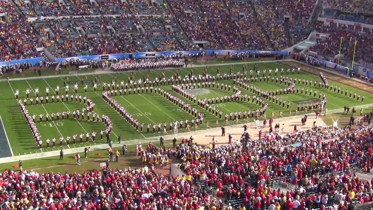 FSU "Bobby" Bowden halftime show YouTube