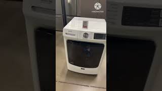 Maytag Front Load Washer White And Whirlpool Top Load Electric Dryer Volcano Black